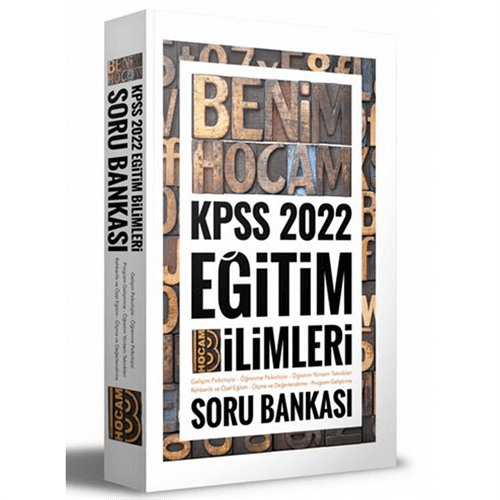 Benim Hocam Yayınları 2022  KPSS Eğitim Bilimleri Tek Kitap Soru Bankası