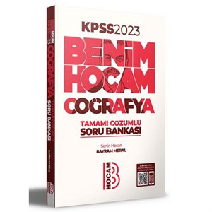 2023 Benim Hocam Yayınları KPSS Coğrafya Tamamı Çözümlü Soru Bankası